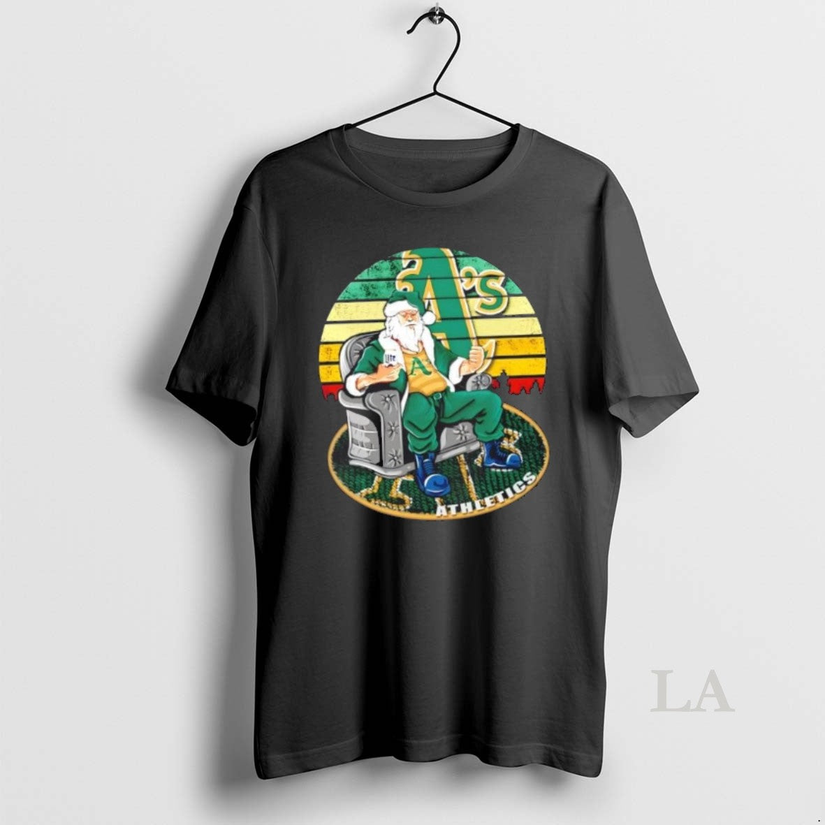 Original Oakland Athletics X Santa Claus Christmas Vintage T-Shirts, Hoodie, Sweatshirt | InkNestWear.com