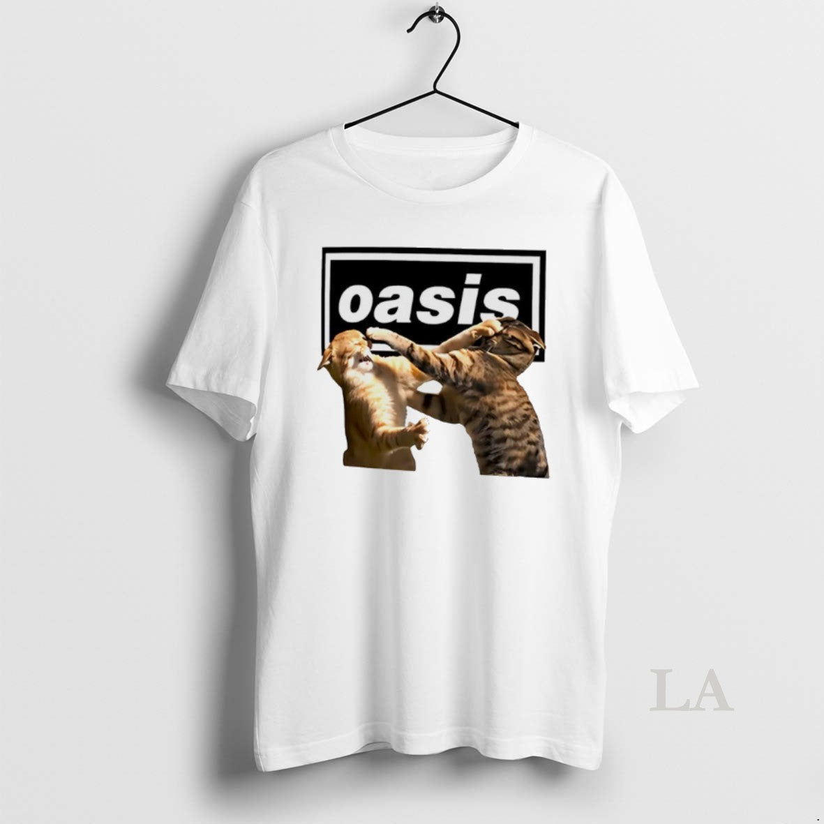 Original Oasis Feline Brawl Cats Meme T-Shirts, Hoodie, Sweatshirt | InkNestWear.com