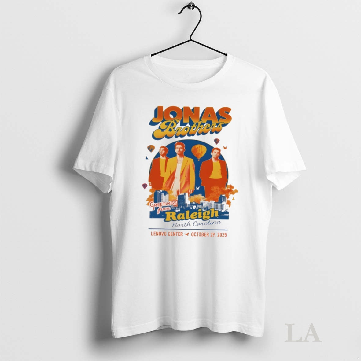 Original Oct 29 2025 Jonas Brothers Lenovo Center Raleigh Nc T-Shirts, Hoodie, Sweatshirt