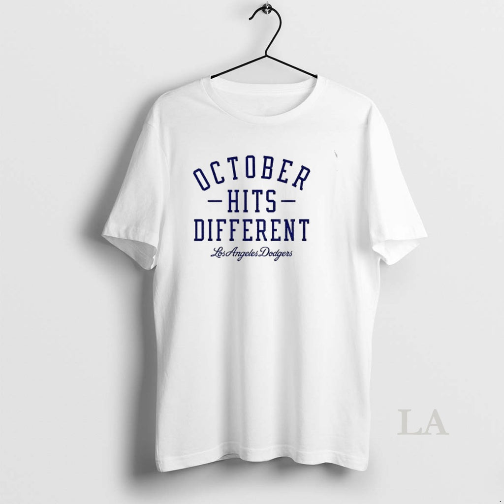 Original October Hits Different Los Angeles Dodgers Back 2 Back Champions Mlb World Series T-Shirts, Hoodie, Sweatshirt