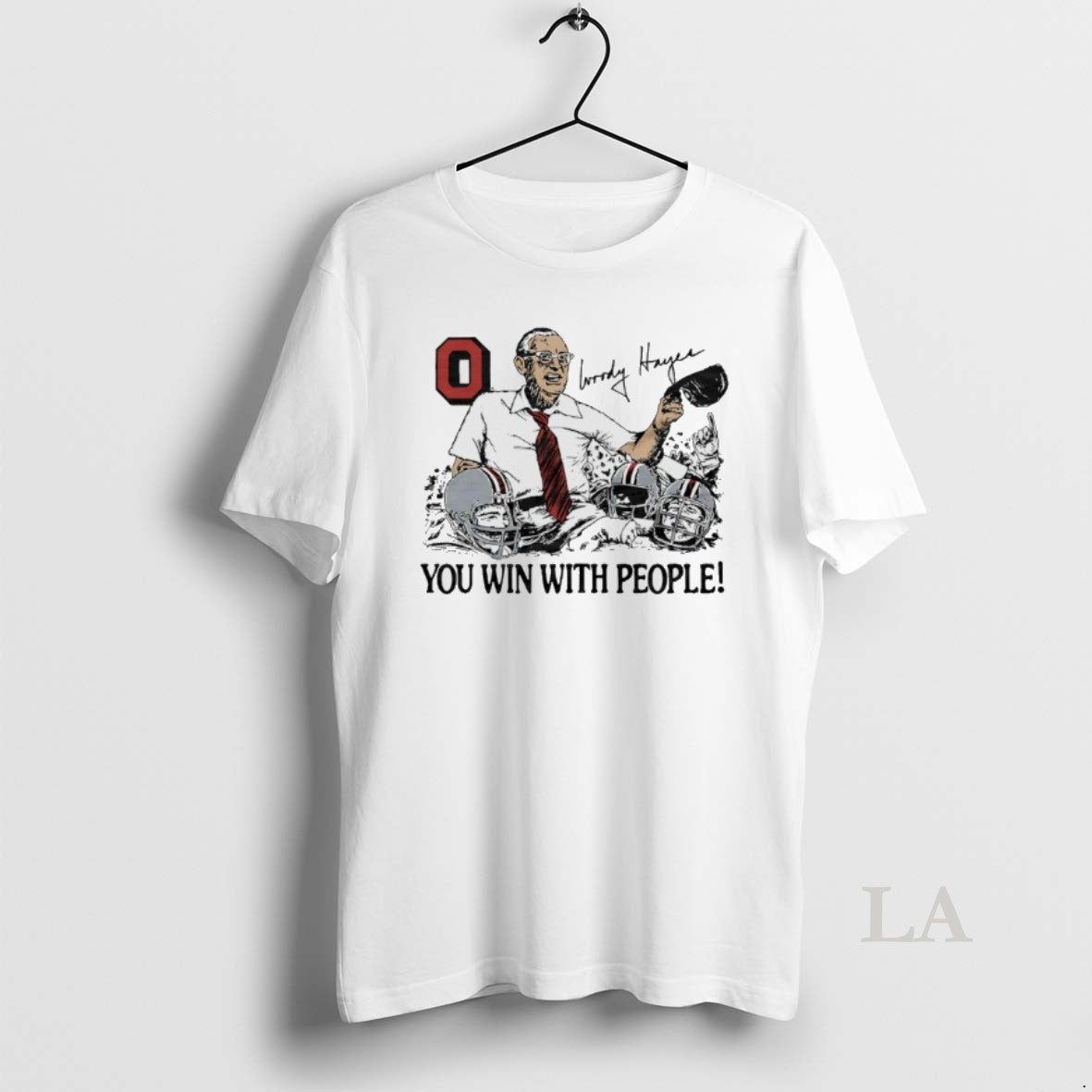 Original Ohio State Woody Hayes You Win With People Signature T-Shirts, Hoodie, Sweatshirt | InkNestWear.com
