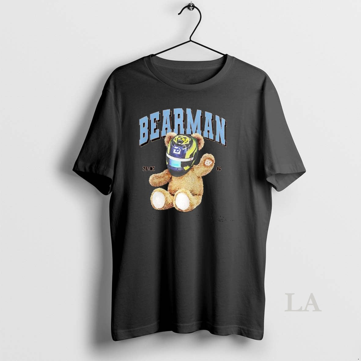 Original Oliver Bearman F1 Teddy Bear Helmet T-Shirts, Hoodie, Sweatshirt | InkNestWear.com