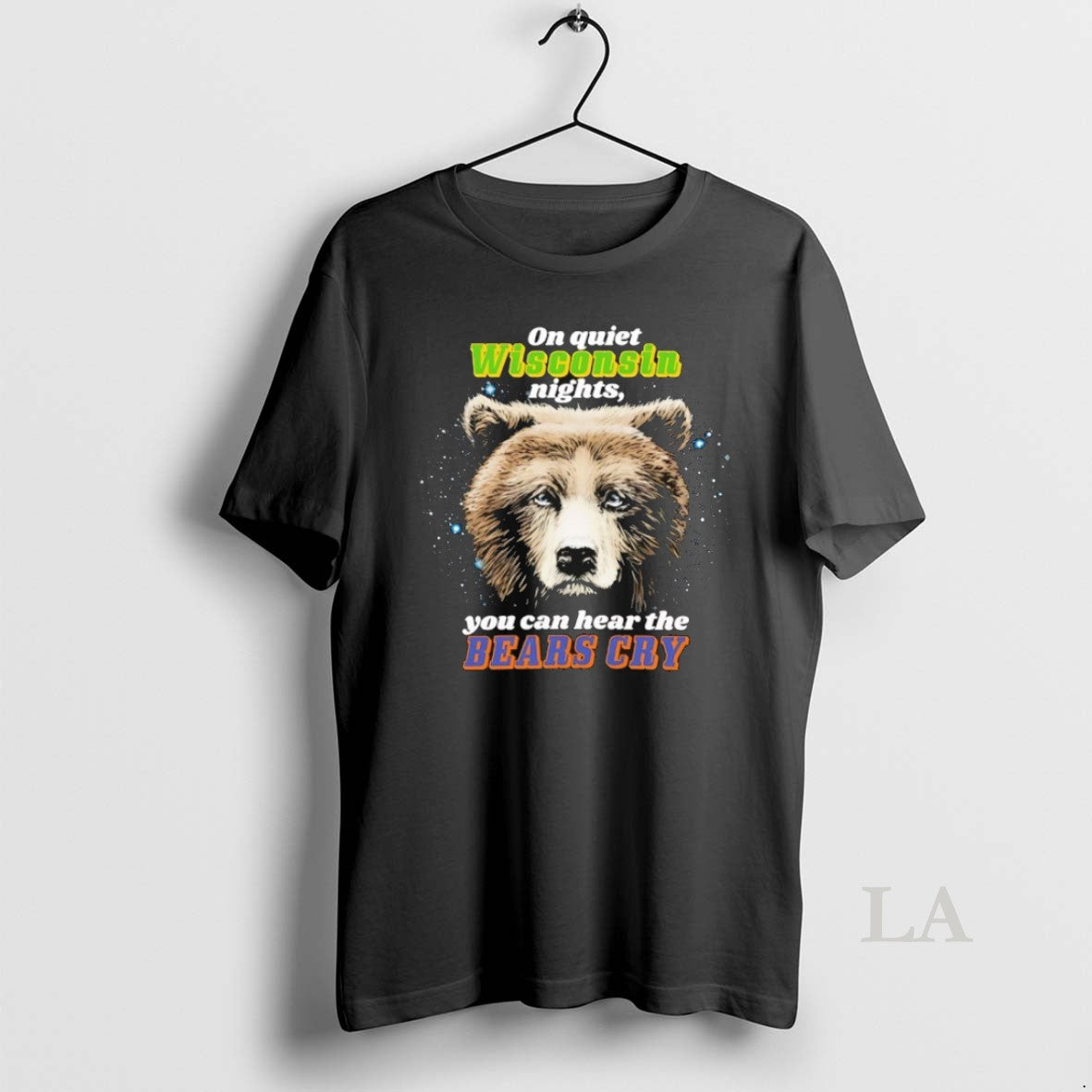 Original On Quiet Wisconsin Nights You Can Hear The Bears Cry T-Shirts, Hoodie, Sweatshirt | InkNestWear.com