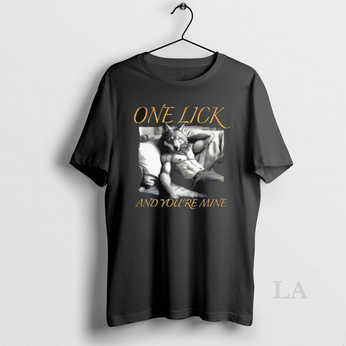 Original One Lick And Youre Mine Anthropomorphic Wolf T-Shirts, Hoodie, Sweatshirt | InkNestWear.com