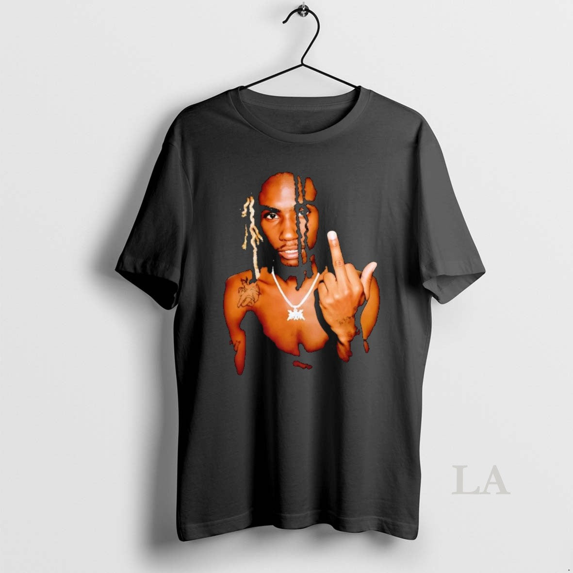 Original Osamason Middle Finger Portrait T-Shirts, Hoodie, Sweatshirt | InkNestWear.com