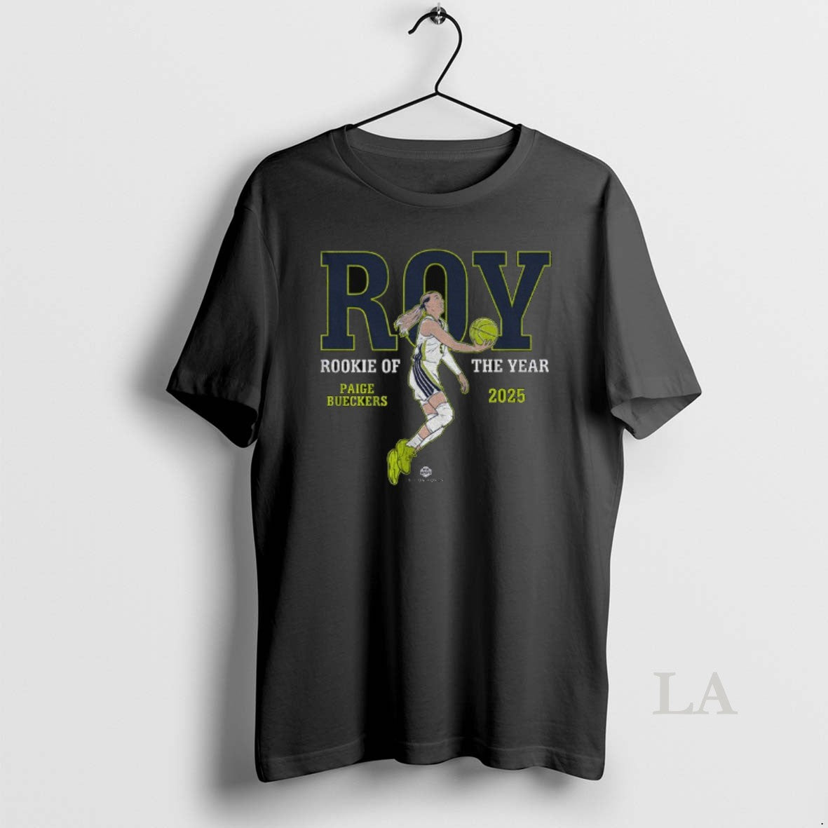 Original Paige Bueckers Dallas Wings Basketball Wnba Roy Rookie Of The Year 2025 T-Shirts, Hoodie, Sweatshirt