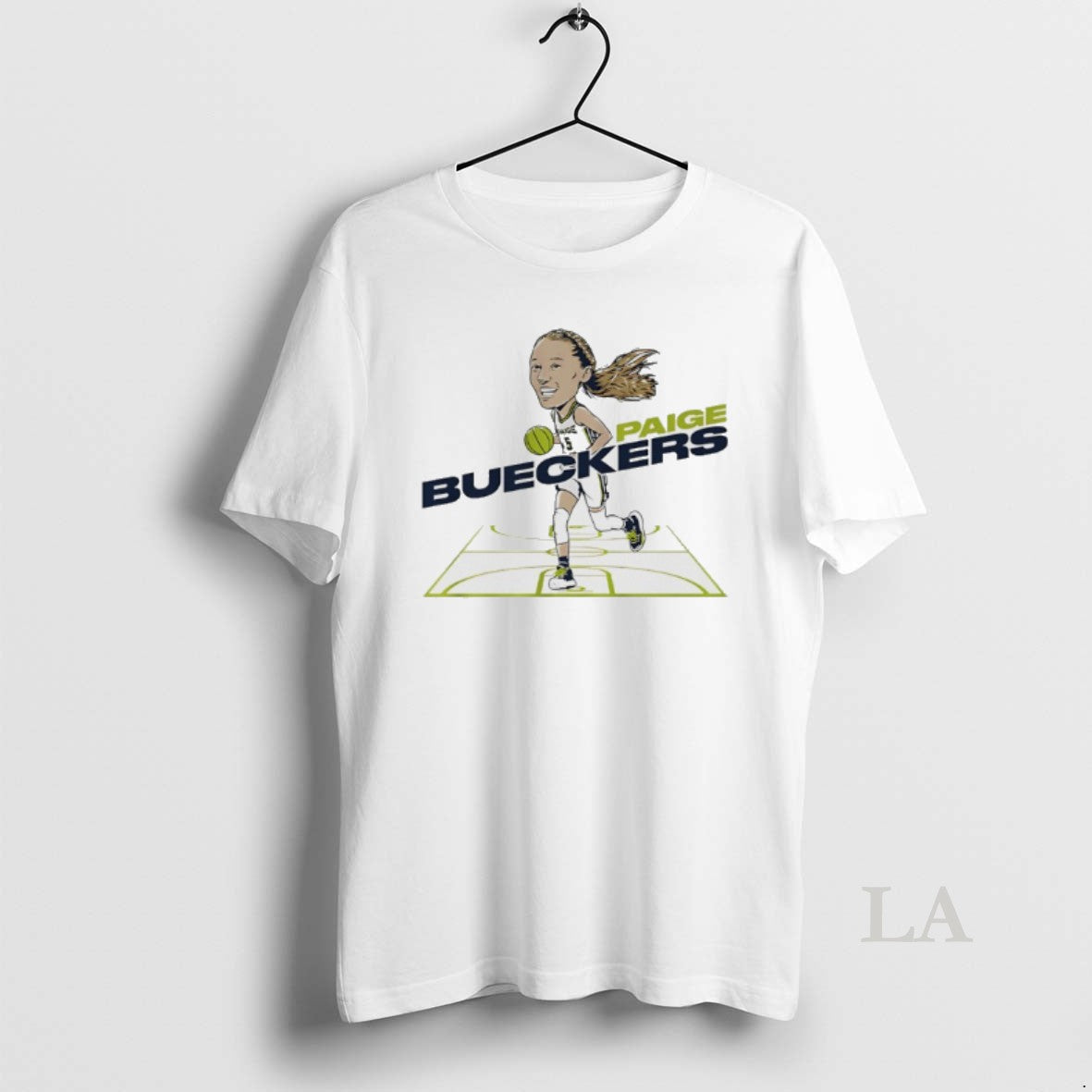 Original Paige Bueckers Roy Dallas Wings Rookie Of The Year 2025 Caricature T-Shirts, Hoodie, Sweatshirt | InkNestWear.com