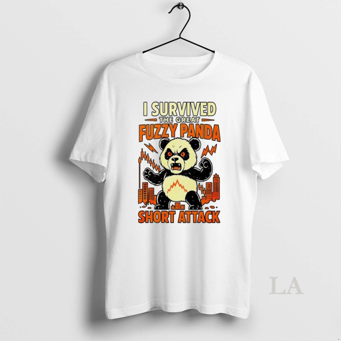 Original Panda I Survived The Great Fuzzy Panda Short Attack T-Shirts, Hoodie, Sweatshirt | InkNestWear.com