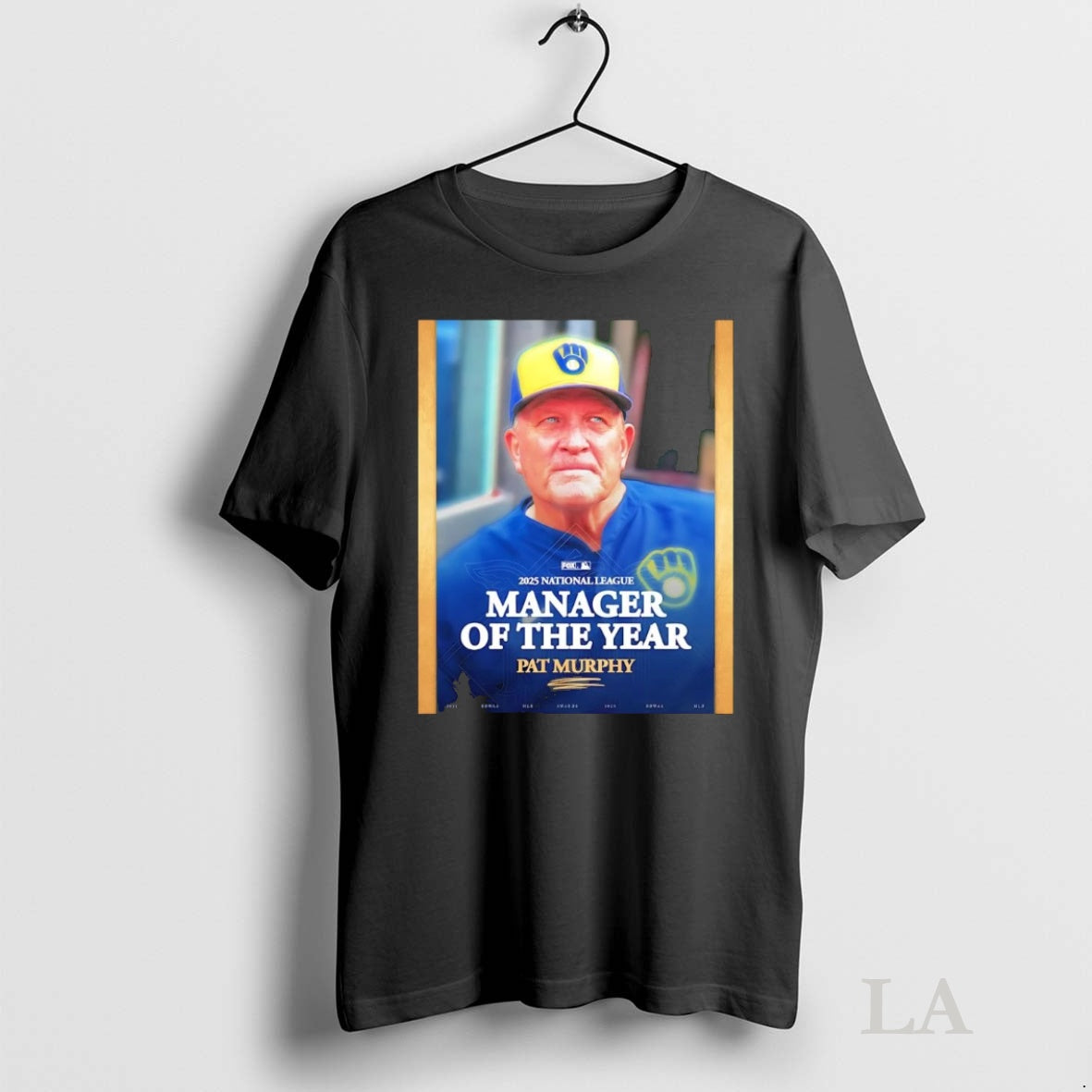Original Pat Murphy 2025 Nl Manager Of The Year T-Shirts, Hoodie, Sweatshirt | InkNestWear.com