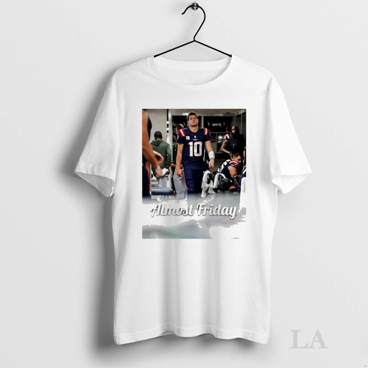 Original Patriots Drake Maye Locker Room Almost Friday T-Shirts, Hoodie, Sweatshirt | InkNestWear.com