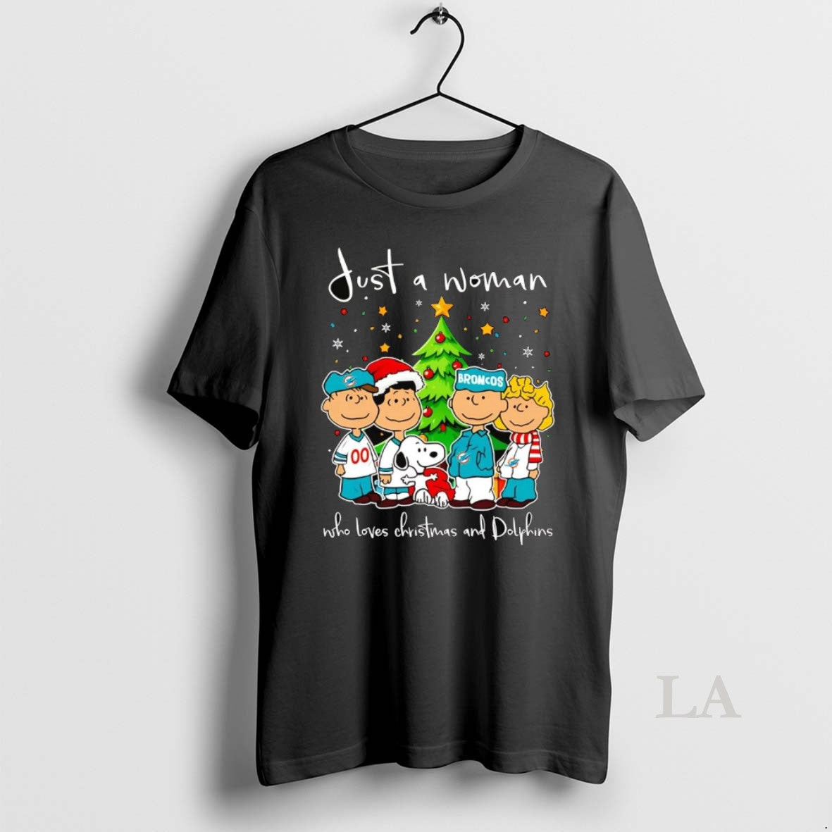 Original Peanuts Just A Woman Who Loves Christmas And Dolphins T-Shirts, Hoodie, Sweatshirt | InkNestWear.com