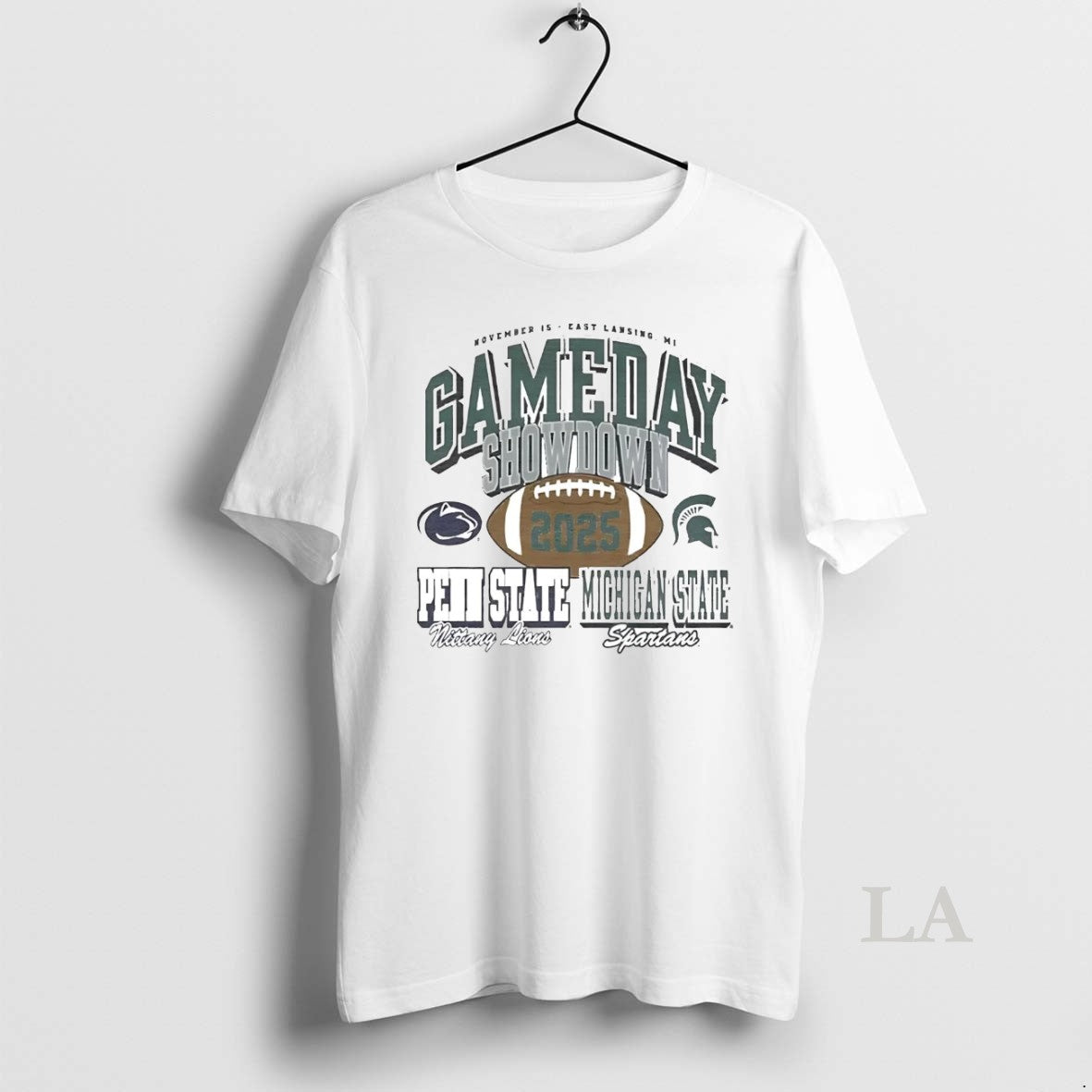 Original Penn State Nittany Lions Vs Michigan State Spartans Gameday Showdown 2025 T-Shirts, Hoodie, Sweatshirt