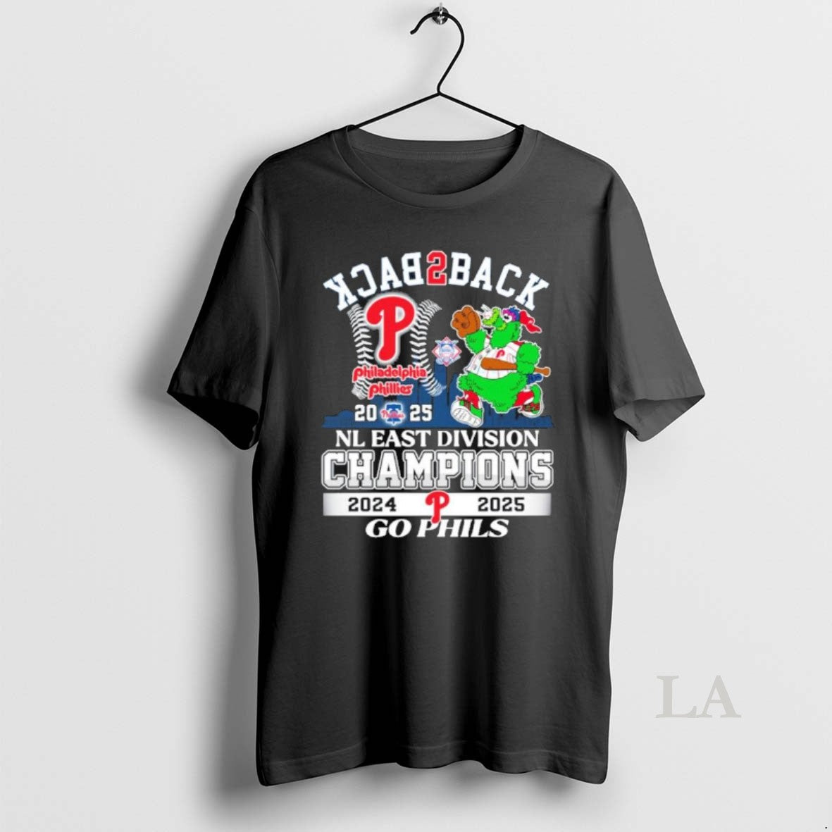 Original Philadelphia Phillies Back Back Nl East Division Champions 2024 2025 Go Phils T-Shirts, Hoodie, Sweatshirt
