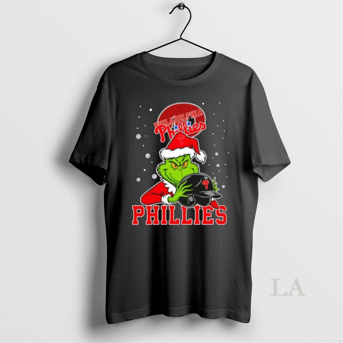 Original Philadelphia Phillies Baseball Grinch Holding Helmet Christmas T-Shirts, Hoodie, Sweatshirt | InkNestWear.com
