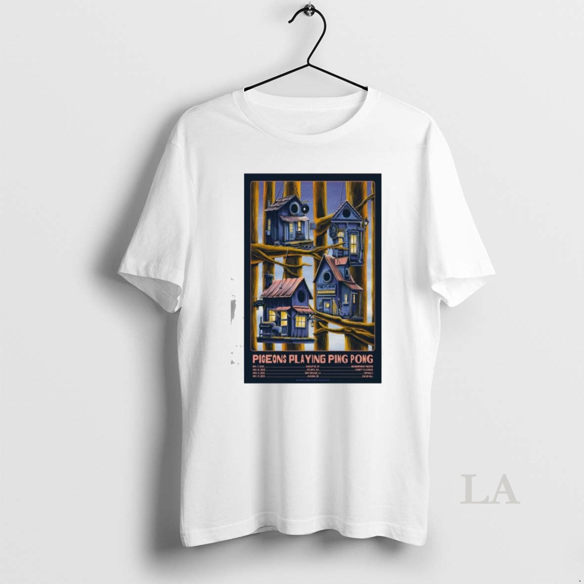 Original Pigeons Playing Ping Pong November Shows 2025 T-Shirts, Hoodie, Sweatshirt | InkNestWear.com