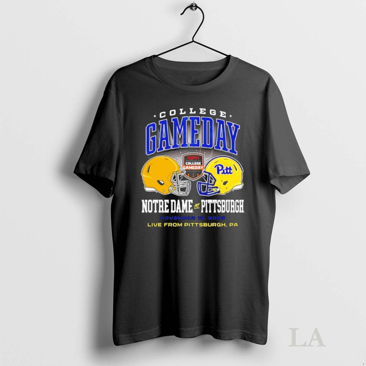 Original Pitt Panthers Vs Notre Dame College Gameday 2025 Helmets T-Shirts, Hoodie, Sweatshirt | InkNestWear.com