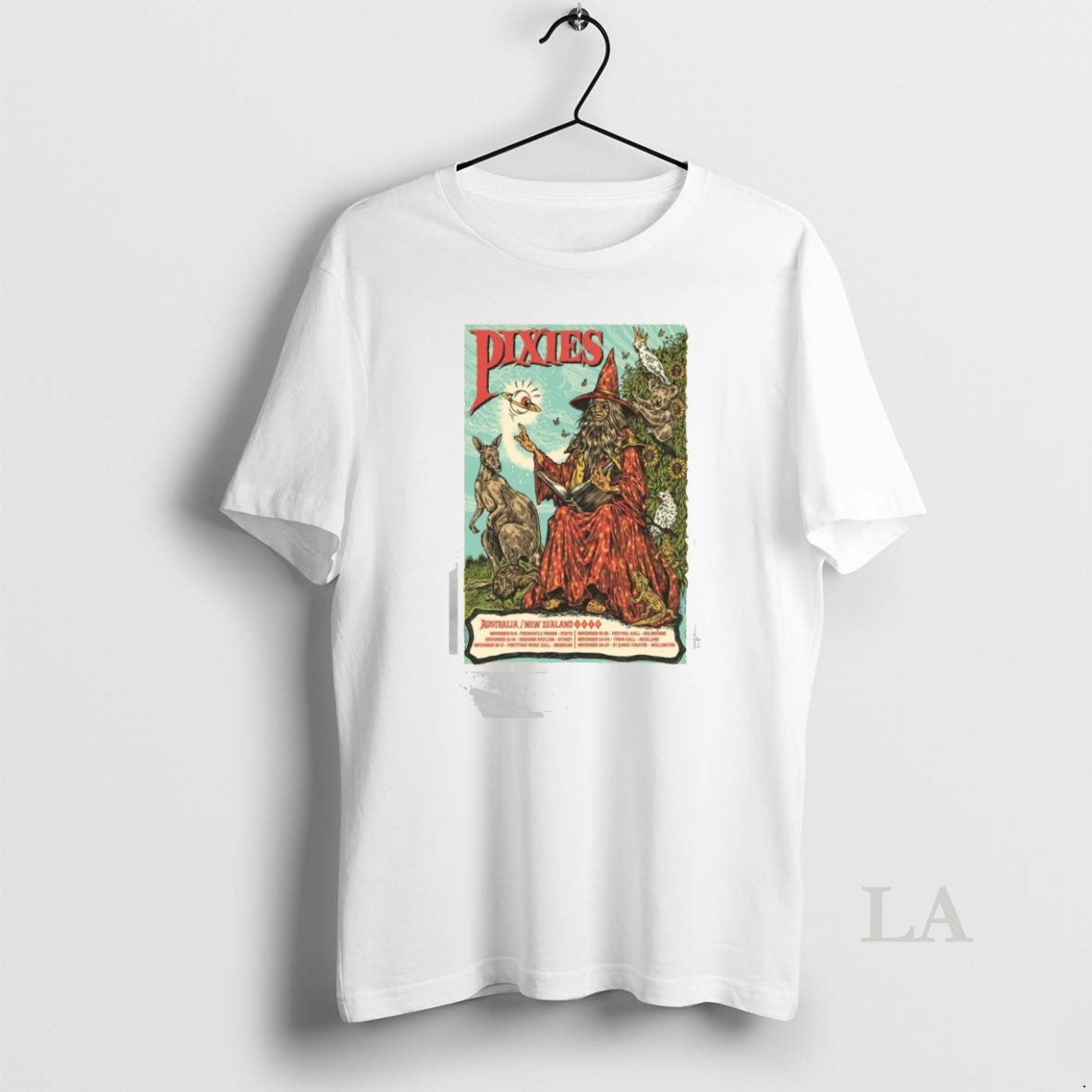 Original Pixies Australia New Zealand November 2025 T-Shirts, Hoodie, Sweatshirt | InkNestWear.com