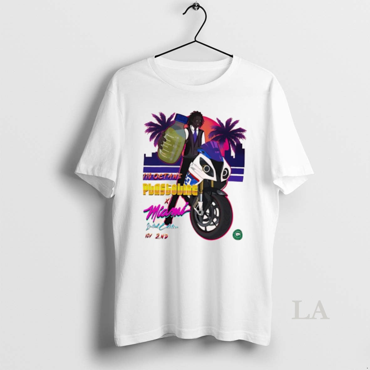 Original Plaskoline X Miami On November 2nd Live Demonstration 110 Octane Motorcycle