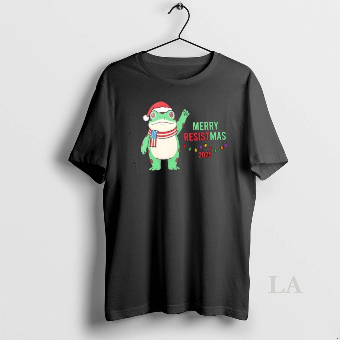 Original Portland Protest Frog Merry Resistmas 2025 Christmas T-Shirts, Hoodie, Sweatshirt | InkNestWear.com