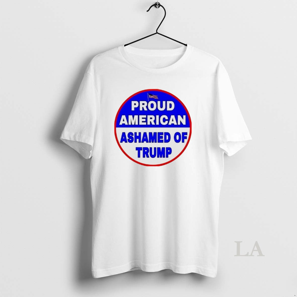 Original Proud American Ashamed Of Trump 2025 T-Shirts, Hoodie, Sweatshirt | InkNestWear.com