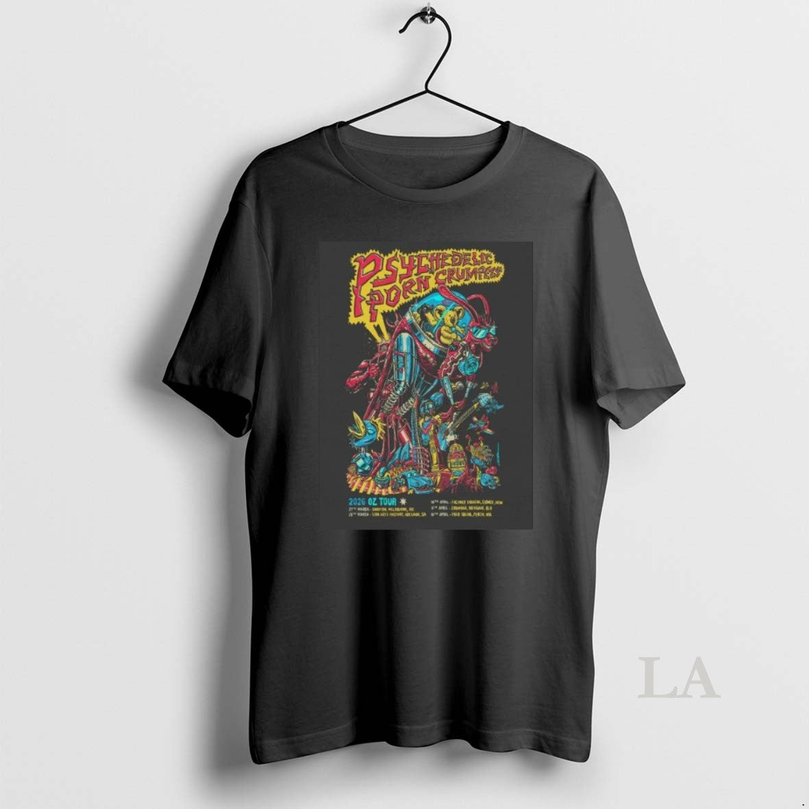 Original Psychedelic Porn Crumpets 2026 Oz New Tour Long Sleve T-Shirts, Hoodie, Sweatshirt | InkNestWear.com