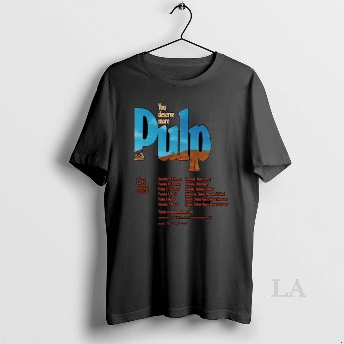 Original Pulp Live February March 2026 T-Shirts, Hoodie, Sweatshirt | InkNestWear.com