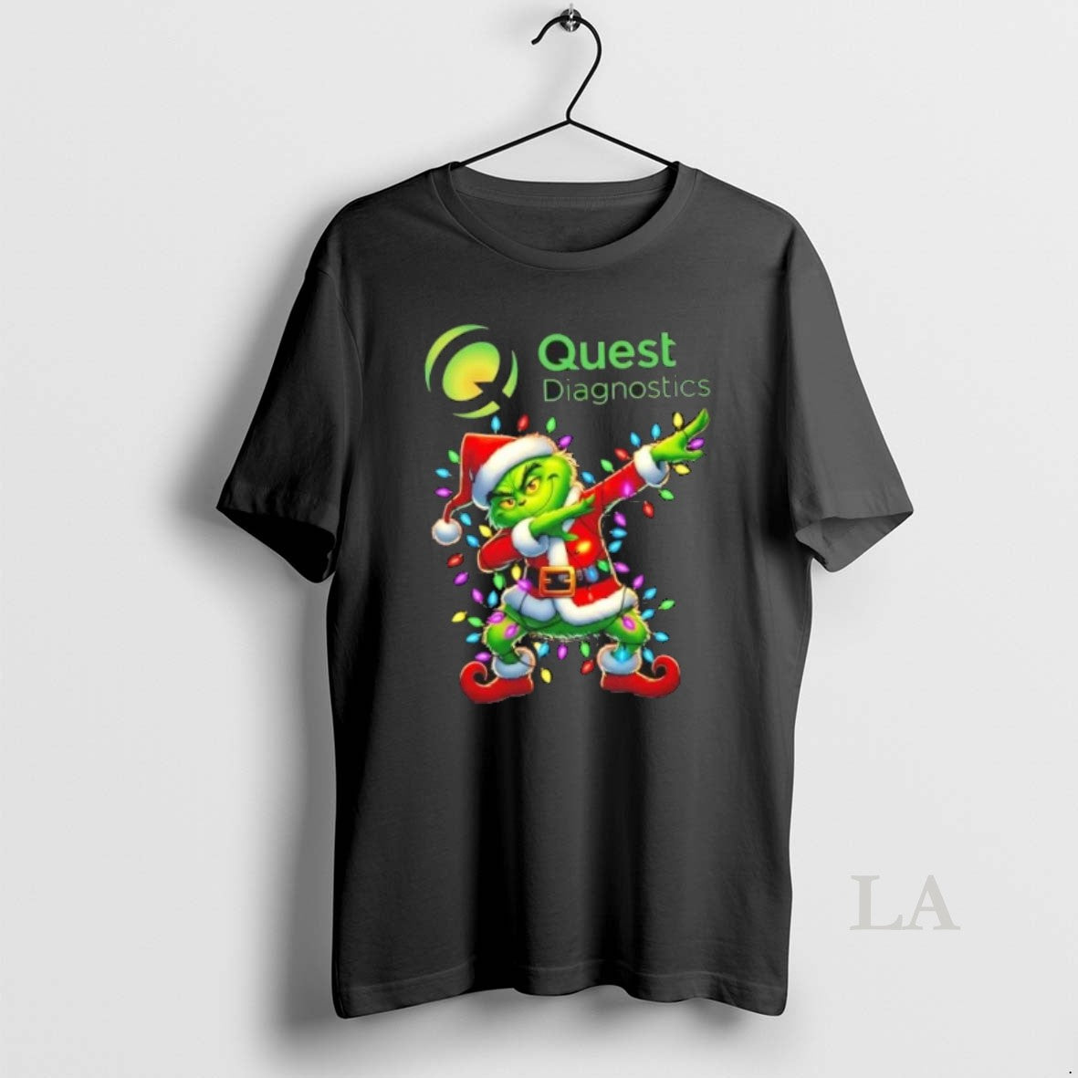 Original Quest Diagnostics Grinch Dabbing Merry Christmas T-Shirts, Hoodie, Sweatshirt | InkNestWear.com