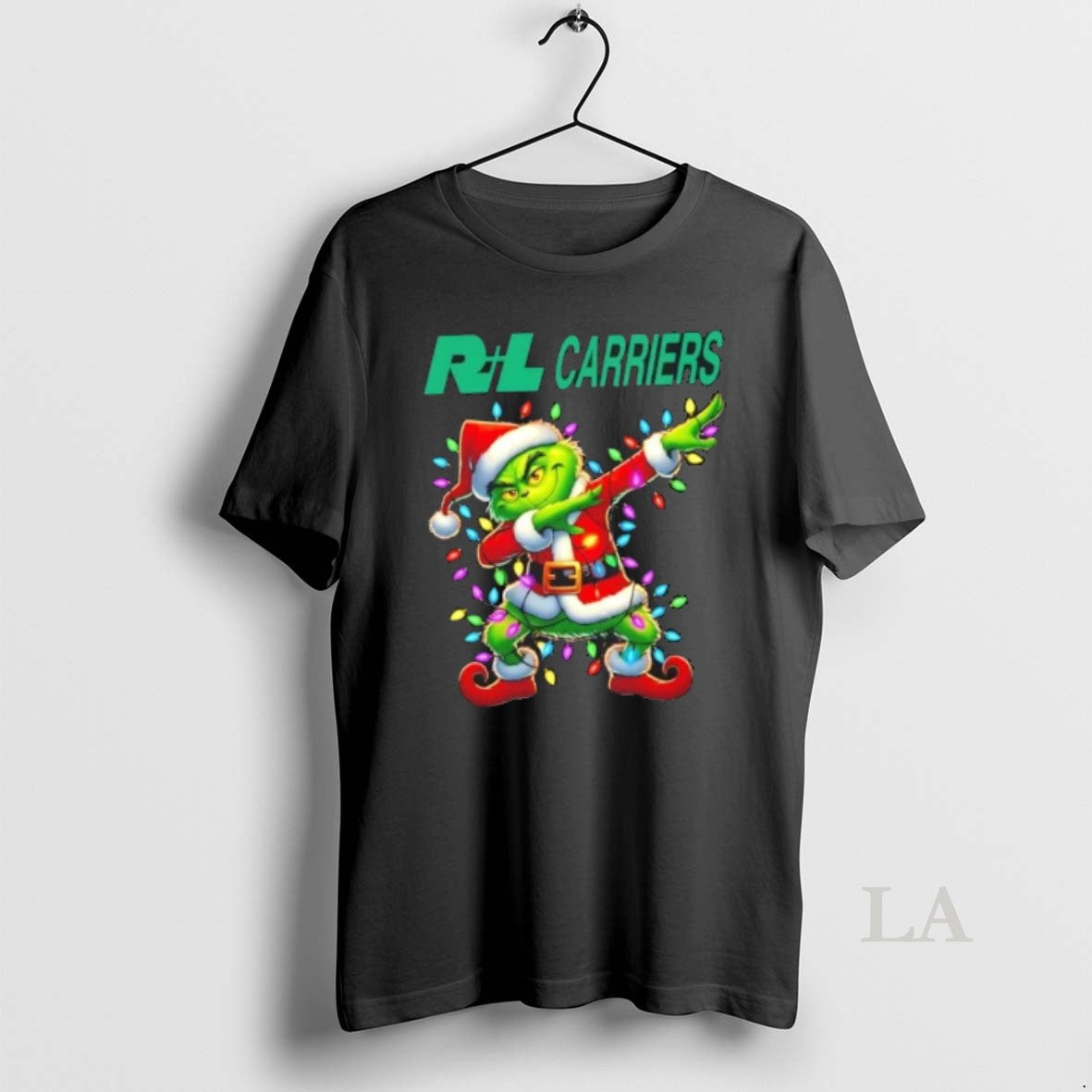 Original Rl Carriers Grinch Dabbing Merry Christmas T-Shirts, Hoodie, Sweatshirt | InkNestWear.com