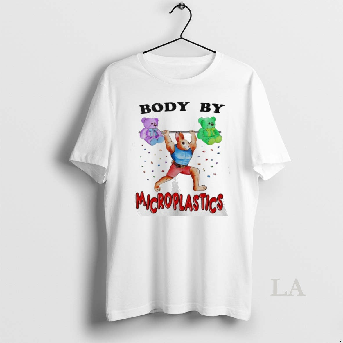 Original Rabbit Gymer Body By Microplastics T-Shirts, Hoodie, Sweatshirt | InkNestWear.com