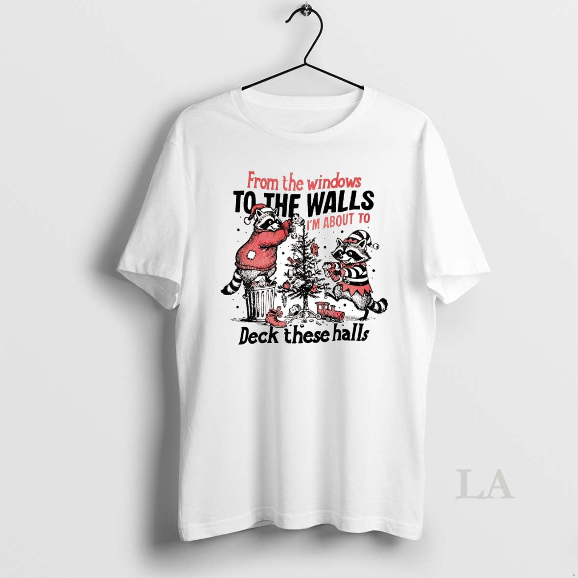 Original Raccoon From The Windows To The Walls Christmas T-Shirts, Hoodie, Sweatshirt | InkNestWear.com