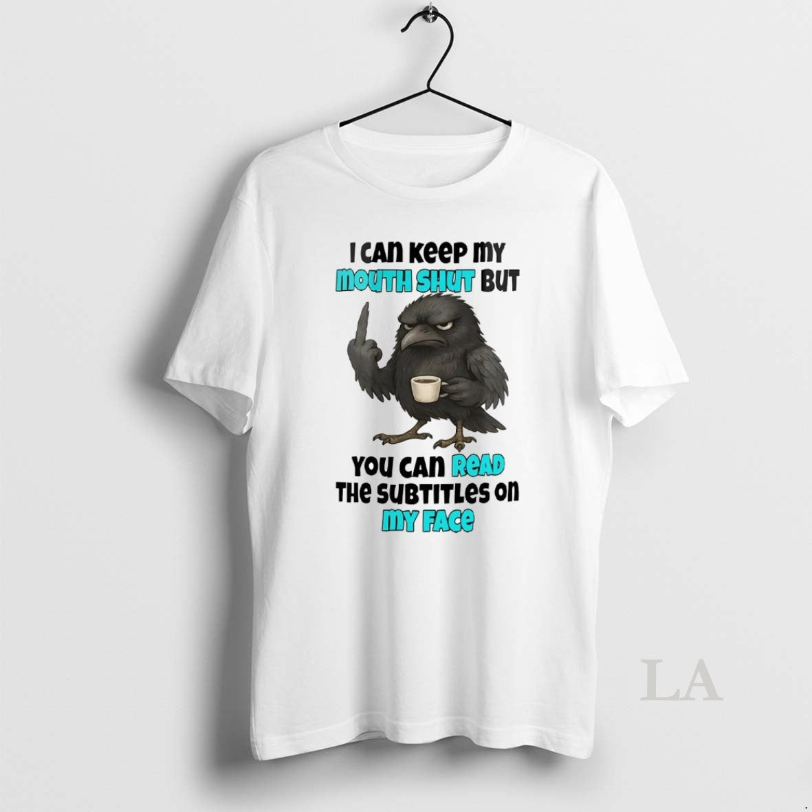 Original Raven I Can Keep My Mouth Shut But You Can Read T-Shirts, Hoodie, Sweatshirt | InkNestWear.com