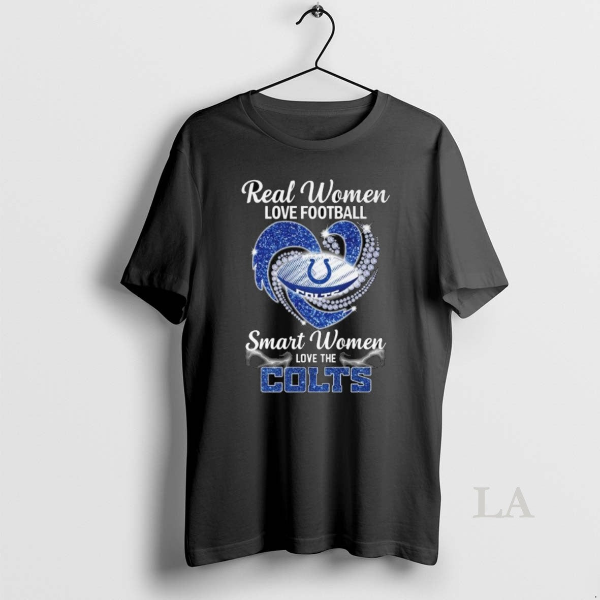 Original Real Women Love Football Smart Women Love The Indianapolis Colts Diamond Heart 2025 Long T-Shirts, Hoodie,...
