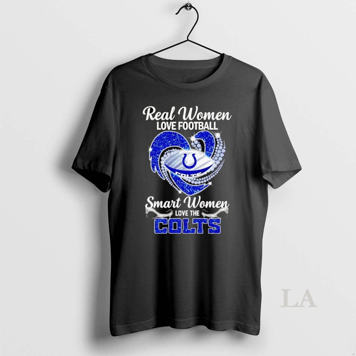 Original Real Women Love Football Smart Women Love The Colts Diamond T-Shirts, Hoodie, Sweatshirt | InkNestWear.com