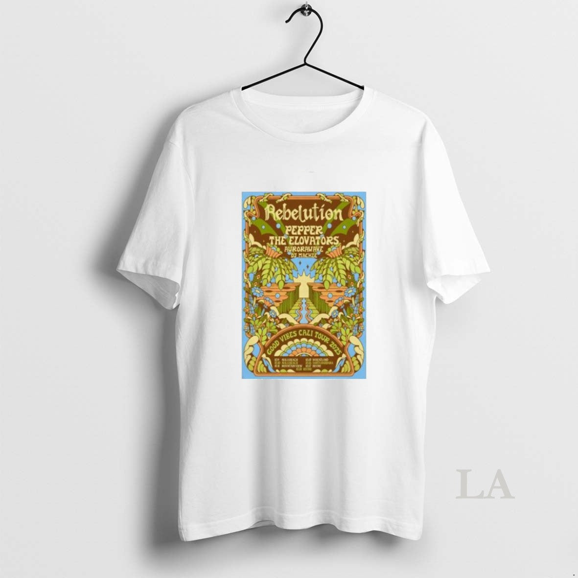 Original Rebelution Pepper The Elovators Aurorawave Dj Mackle Fall Tour 2025 T-Shirts, Hoodie, Sweatshirt | InkNestWear.com