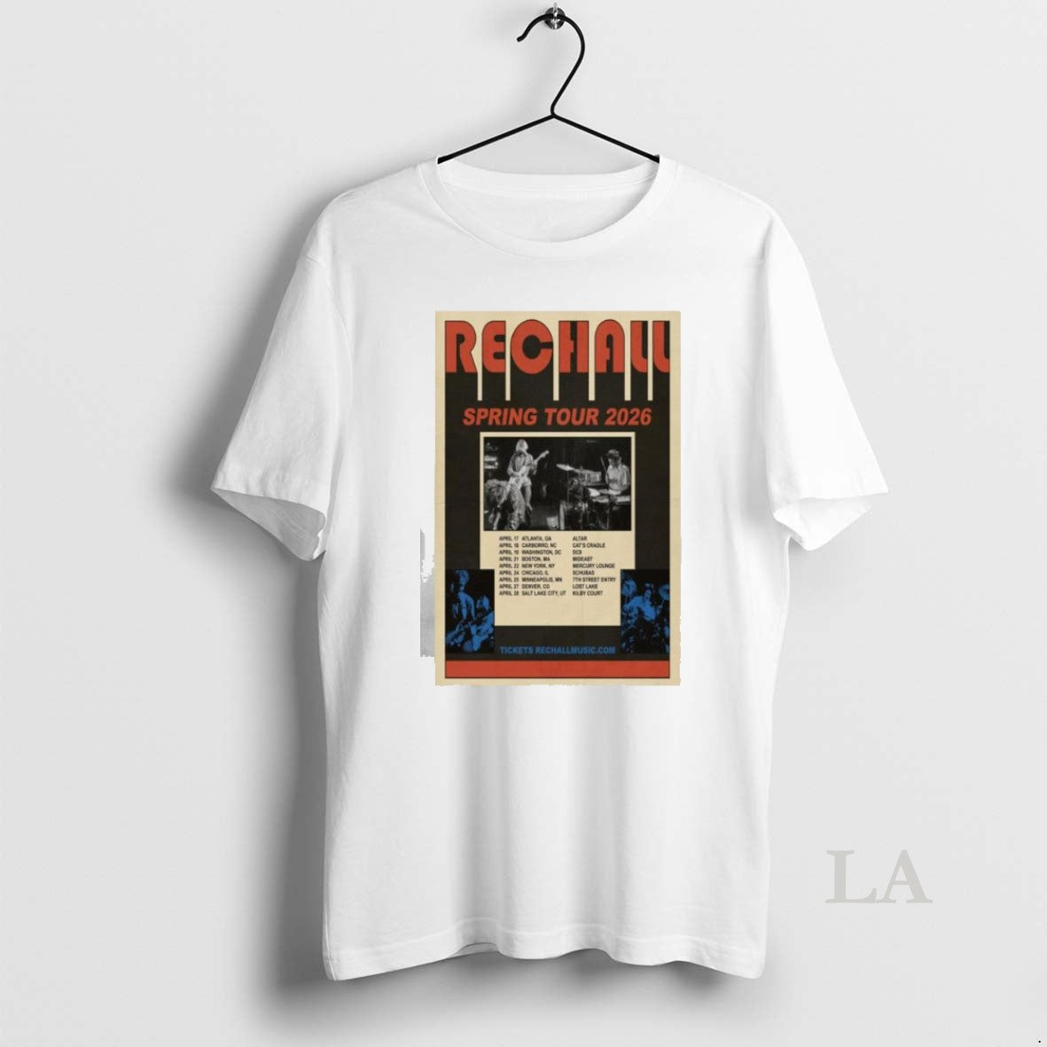 Original Rec Hall Spring Tour 2026 T-Shirts, Hoodie, Sweatshirt | InkNestWear.com