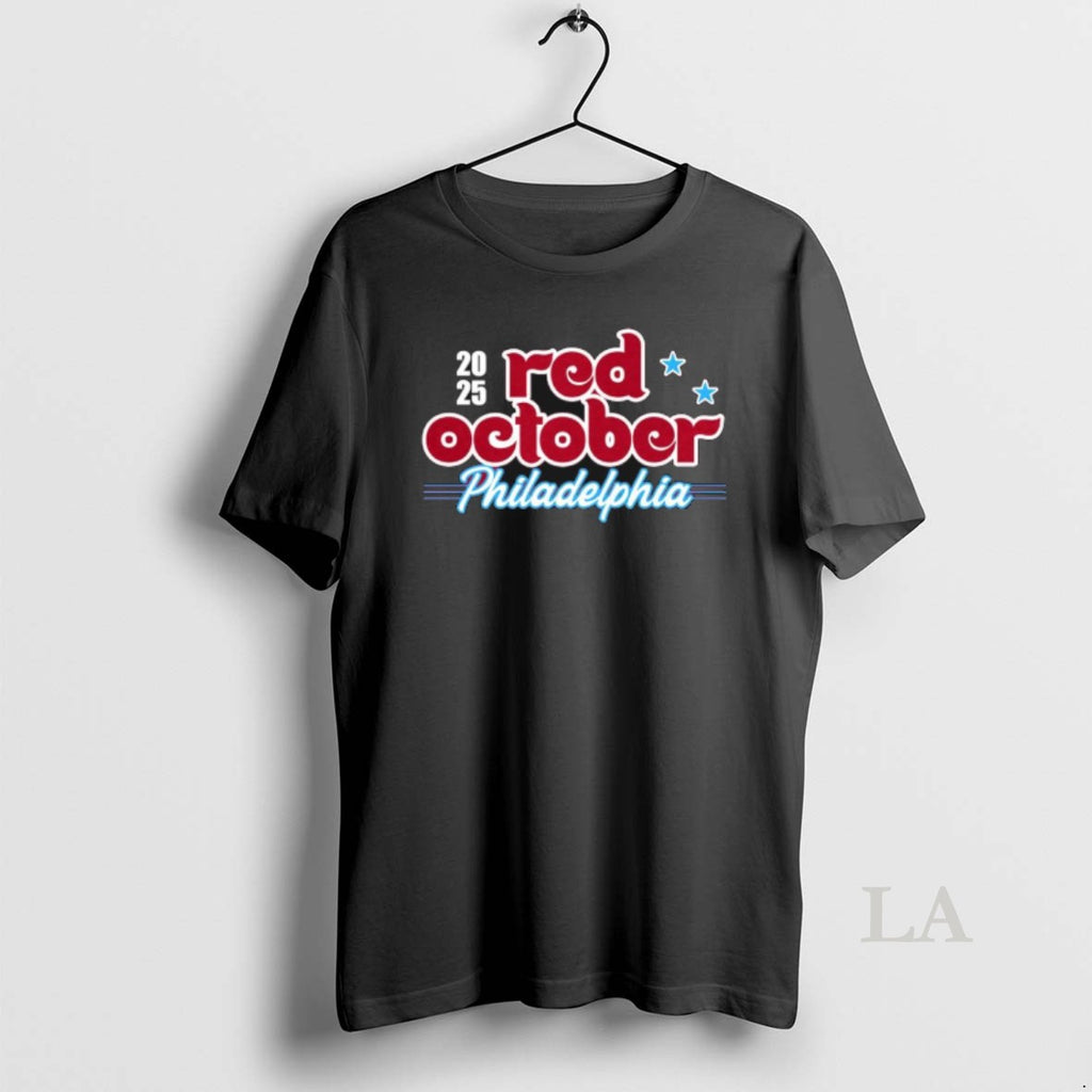 Original Red October Philadelphia Baseball 2025 T-Shirts, Hoodie, Sweatshirt | InkNestWear.com