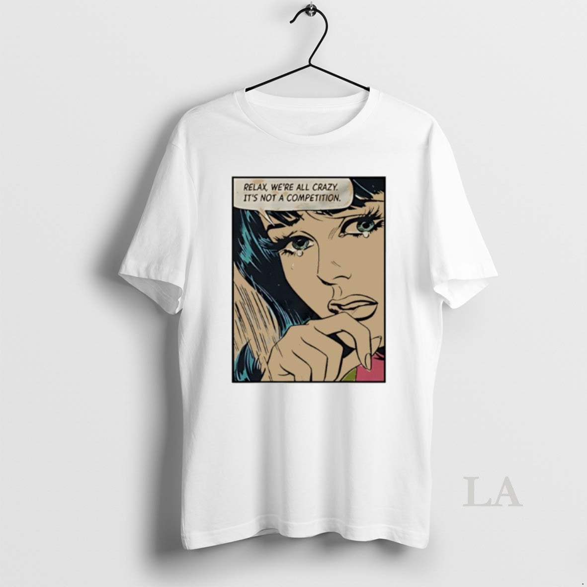 Original Relax Were All Crazy Its Not A Competition Retro T-Shirts, Hoodie, Sweatshirt | InkNestWear.com