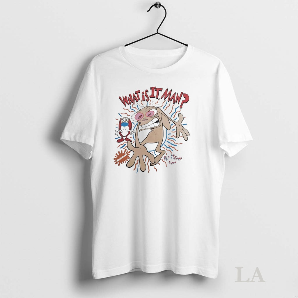 Original Ren And Stimpy Show What Is It Man T-Shirts, Hoodie, Sweatshirt | InkNestWear.com