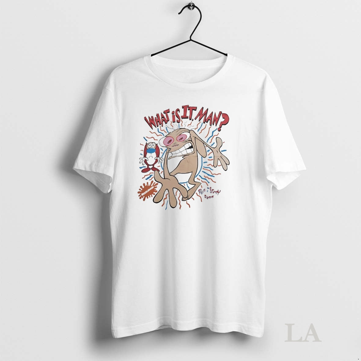 Original Ren And Stimpy Show What Is It Man T-Shirts, Hoodie, Sweatshirt | InkNestWear.com