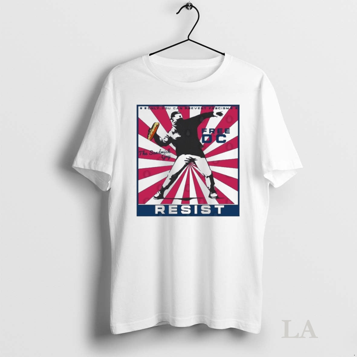 Original Resist Sandwich Guy Free Dc T-Shirts, Hoodie, Sweatshirt | InkNestWear.com