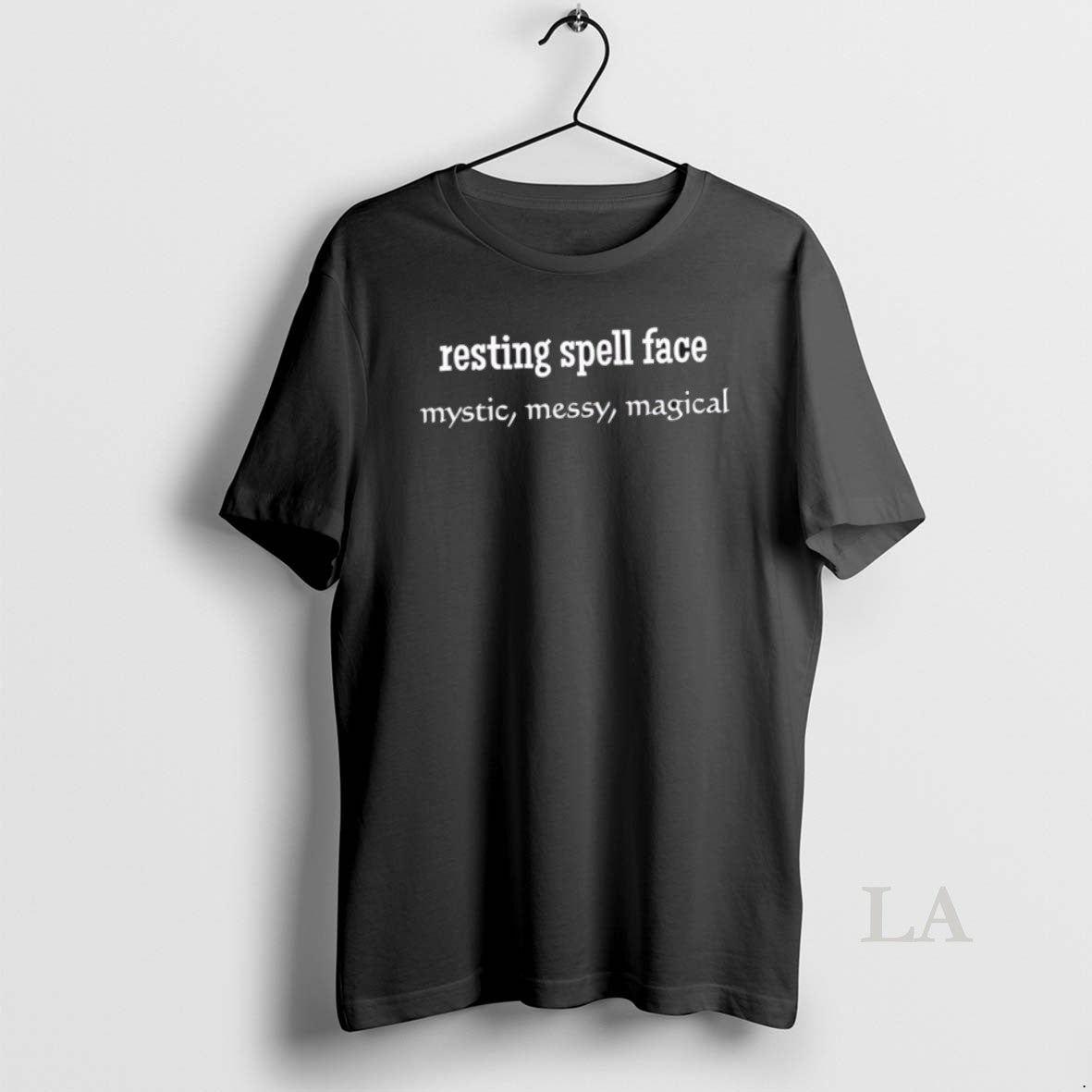 Original Resting Spell Face Mystic Messy Magical Sassy Dark Mode