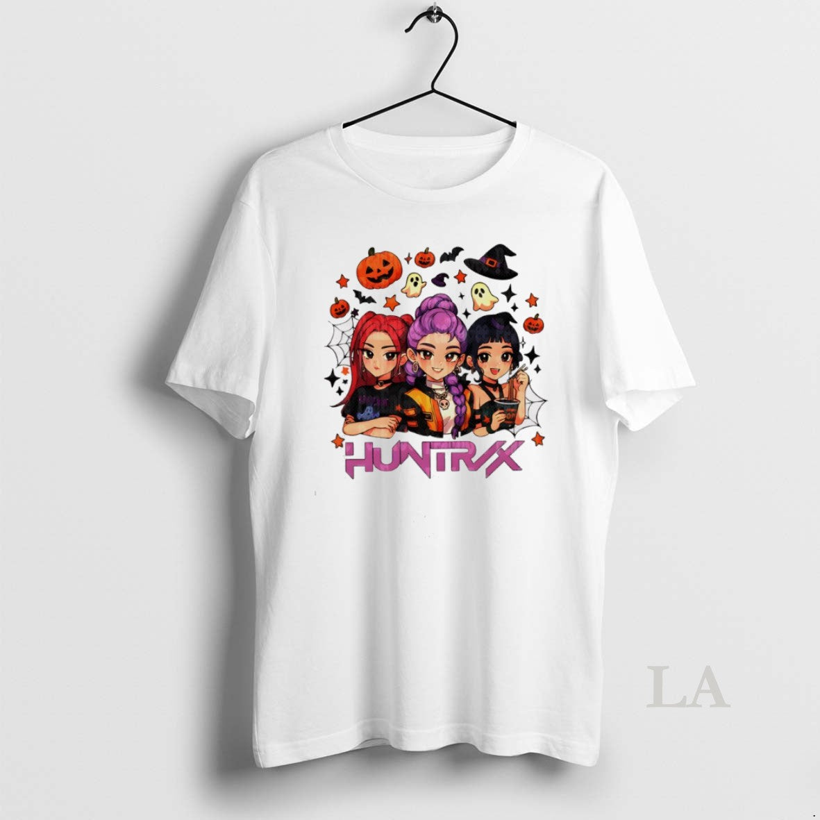 Original Retro Huntrix Halloween Kpop Demon Hunter Inspired T-Shirts, Hoodie, Sweatshirt | InkNestWear.com