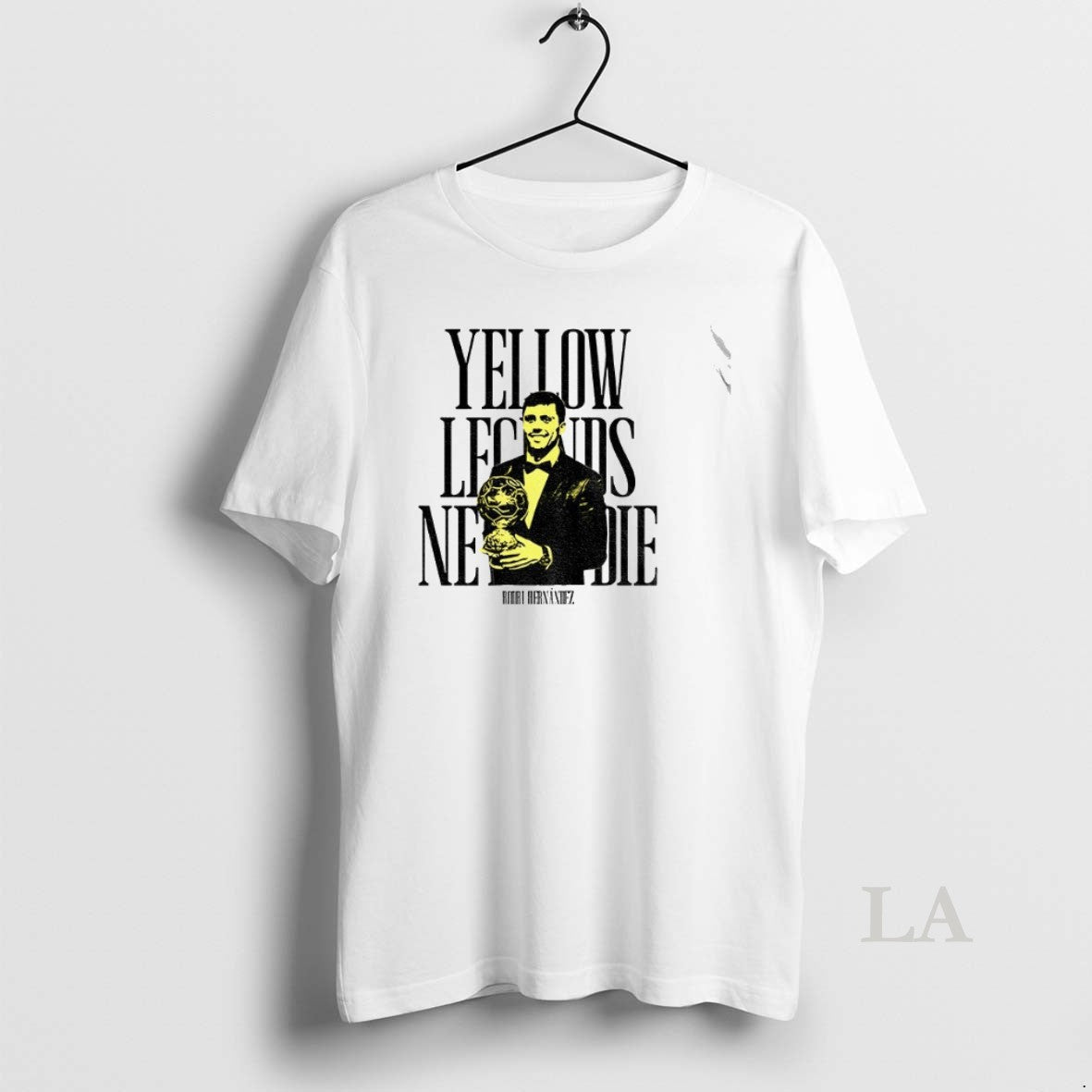 Original Rodrigo Hernandez Manchester City Fc Yellows Legends Never Die Signature T-Shirts, Hoodie, Sweatshirt