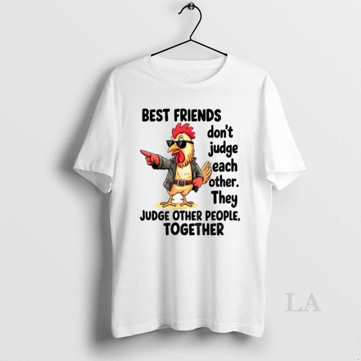 Original Rooster Best Friends Dont Judge Each Other They Judge Other People Together T-Shirts, Hoodie, Sweatshirt