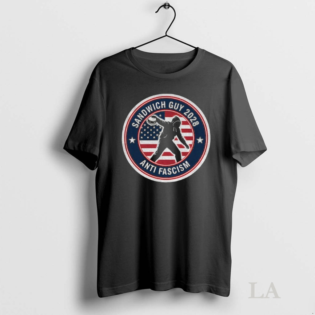 Original Sandwich Guy Resist 2025 Anti Fascism Ameircan Flag T-Shirts, Hoodie, Sweatshirt | InkNestWear.com