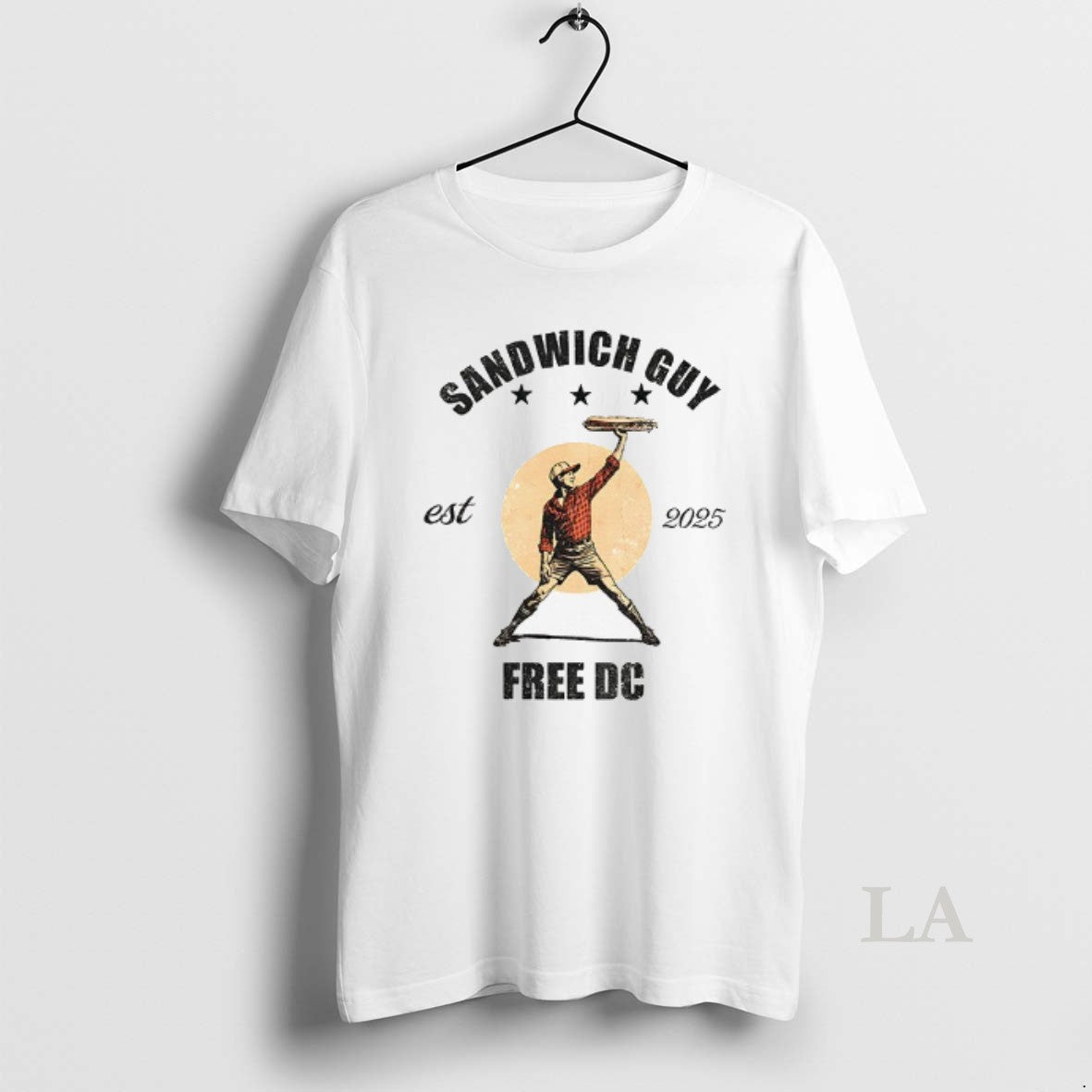Original Sandwich Guy Washington Dc Resistance Est 2025 T-Shirts, Hoodie, Sweatshirt | InkNestWear.com
