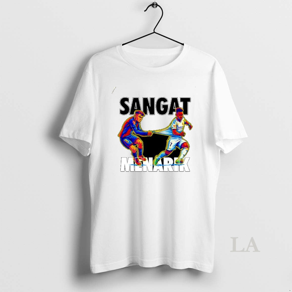 Original Sangat Menarik Pedri Pulling Vini Jr 7 Ornaments T-Shirts, Hoodie, Sweatshirt | InkNestWear.com
