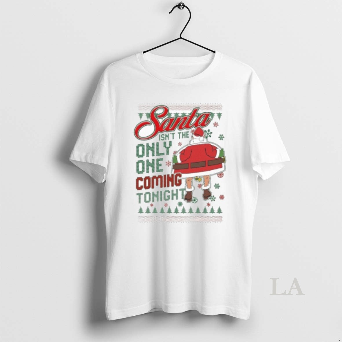 Original Santa Claus Isnt The Only One Coming Tonight T-Shirts, Hoodie, Sweatshirt | InkNestWear.com