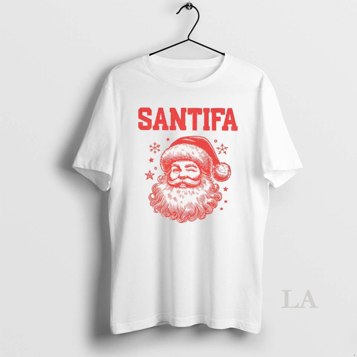 Original Santa Claus Big Face Santifa Merry Christmas 2025 T-Shirts, Hoodie, Sweatshirt | InkNestWear.com