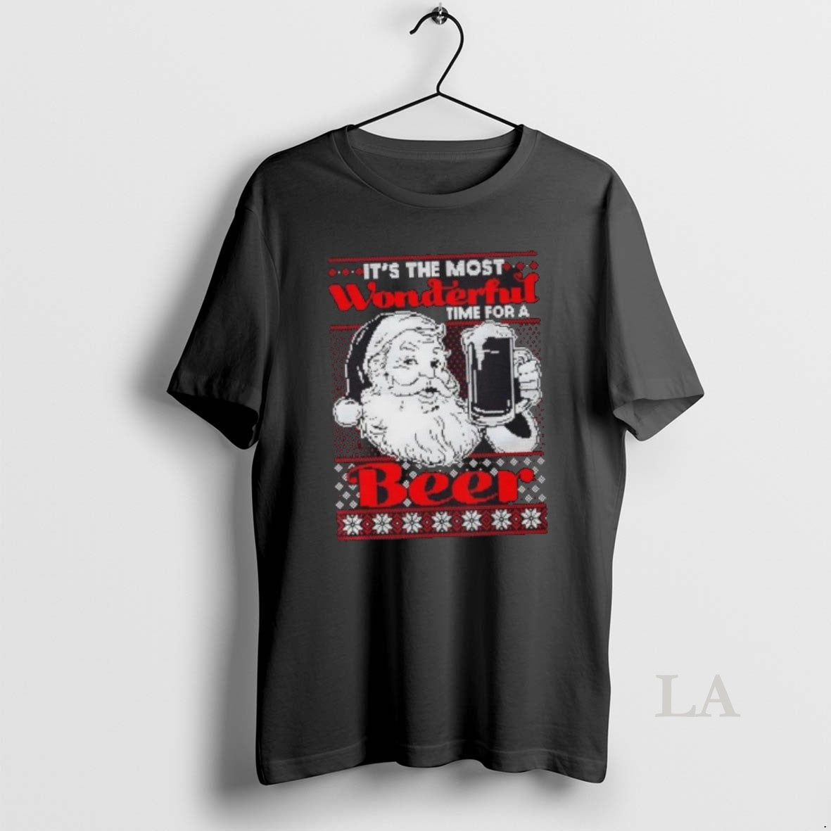 Original Santa Claus Its The Most Wonderful Time For A Beer Tacky Christmas T-Shirts, Hoodie, Sweatshirt | InkNestWear.com